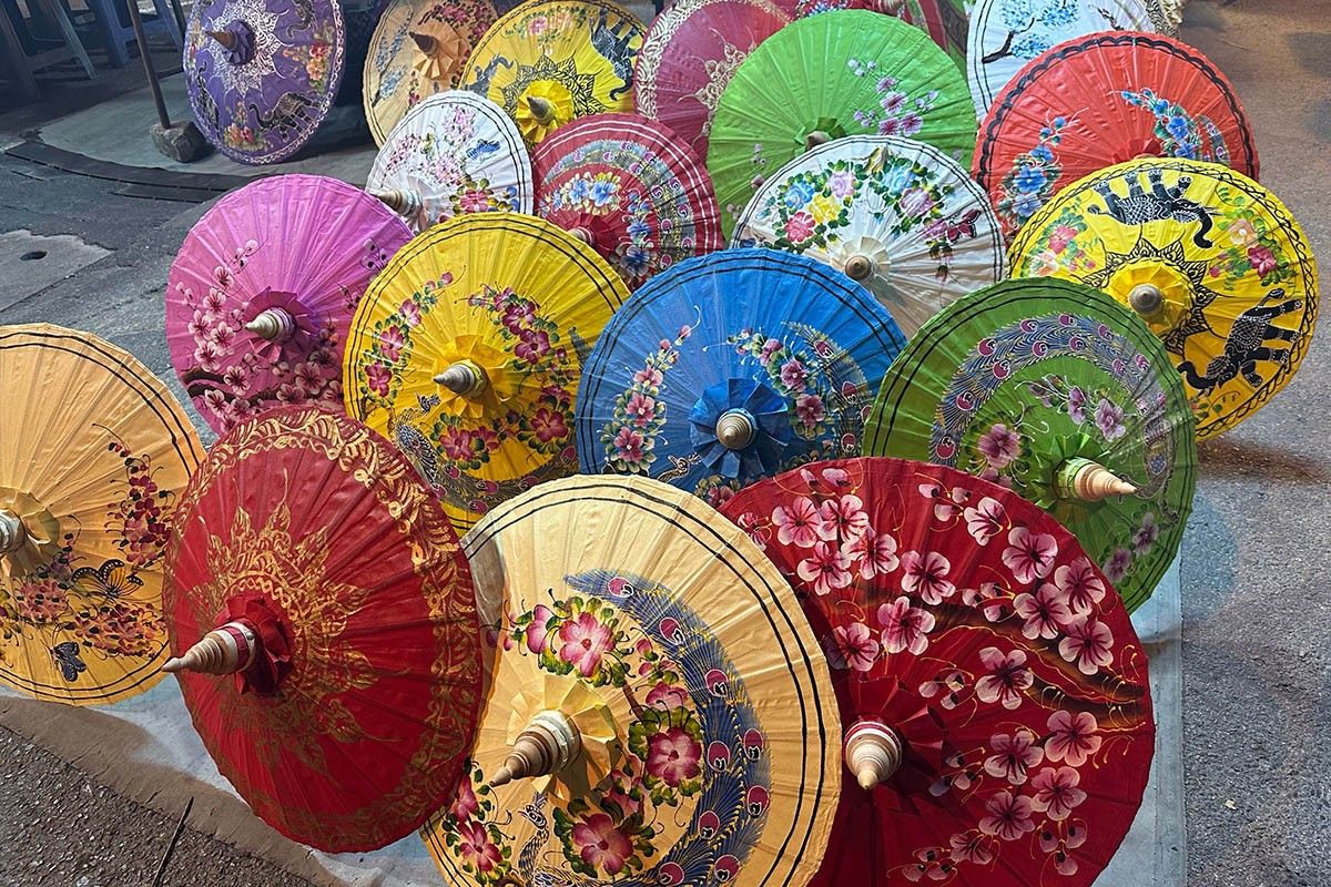 тайский зонт