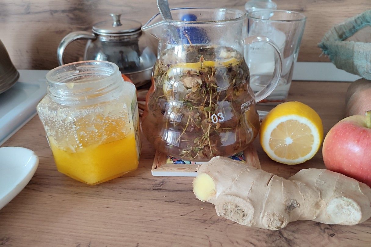 чай с имбирем
