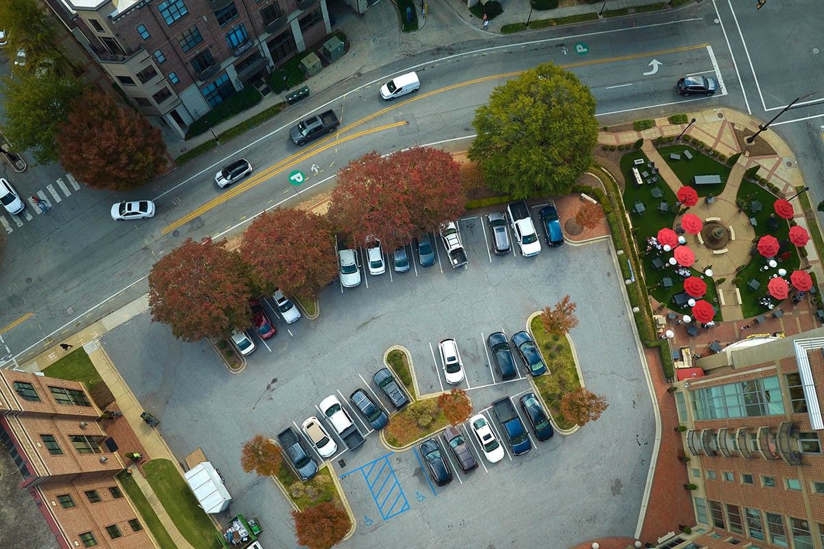 автомобильная стоянка