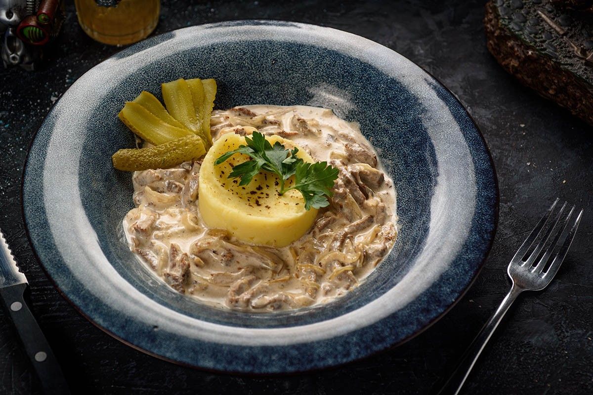 как приготовить бефстроганов