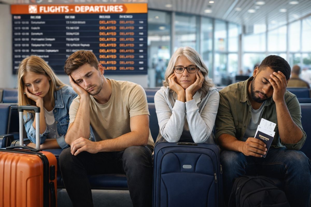 рейс отменен