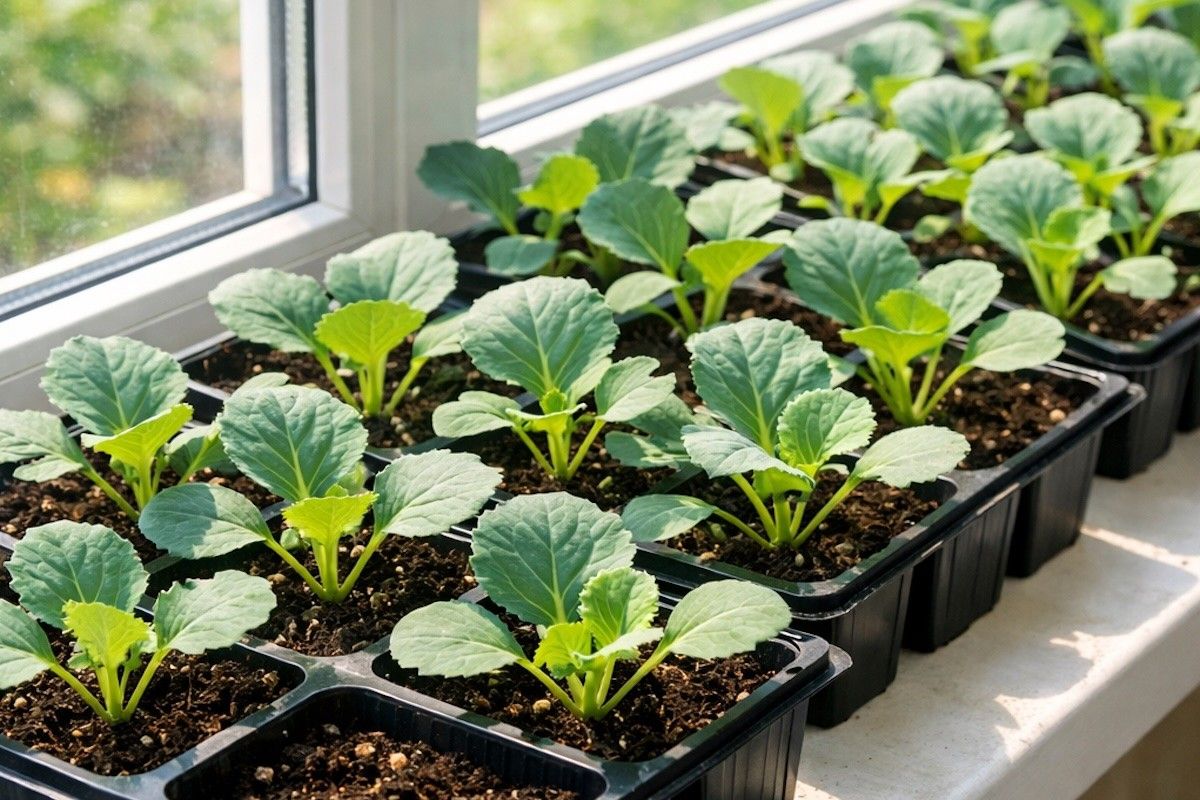 когда сеять капусту на рассаду в сибири