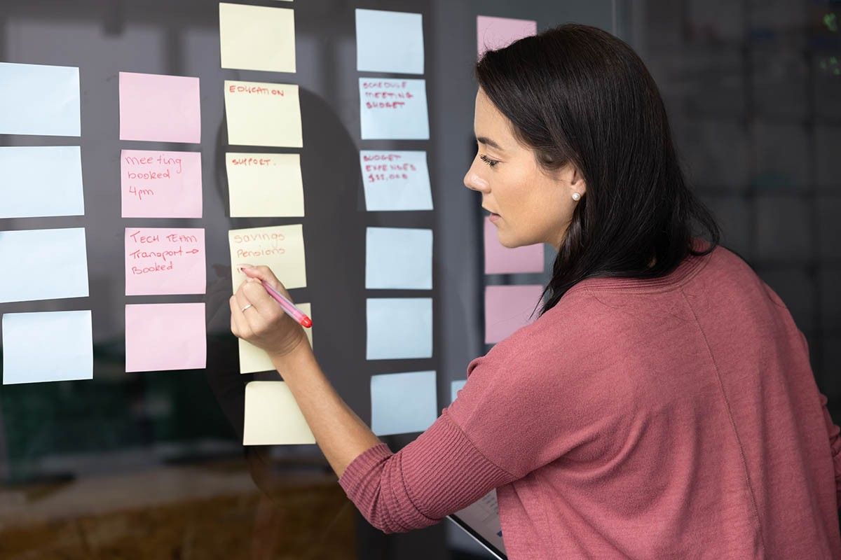 много записок