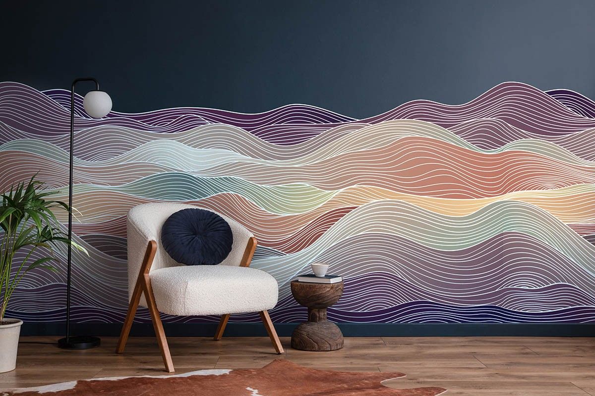 обои в интерьере