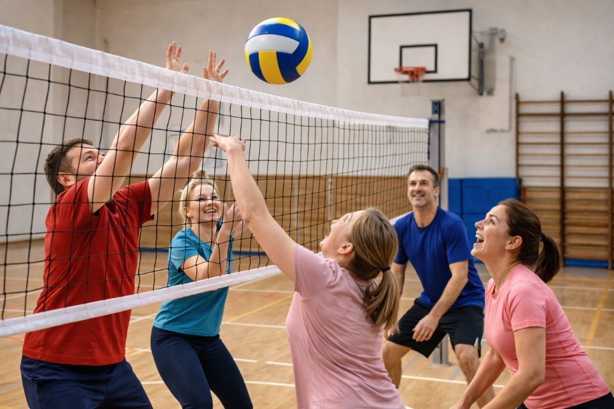 как играть в волейбол