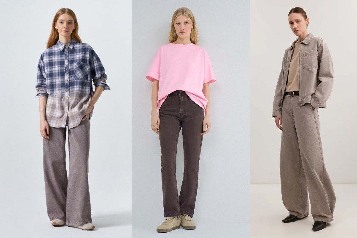 коричневый