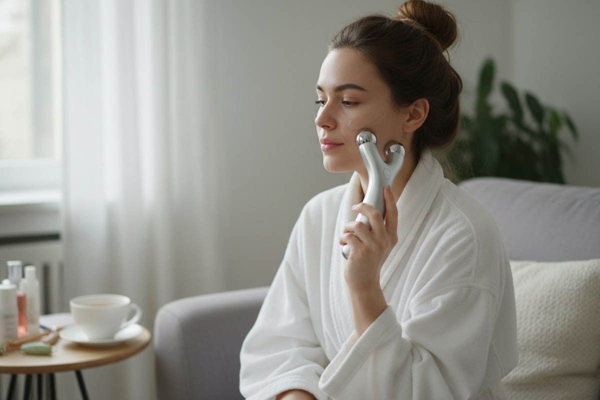 как пользоваться массажером для лица