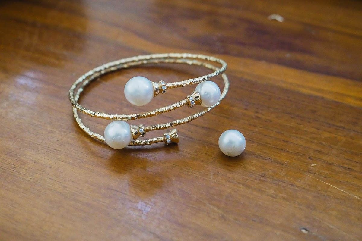 как помыть натуральный жемчуг