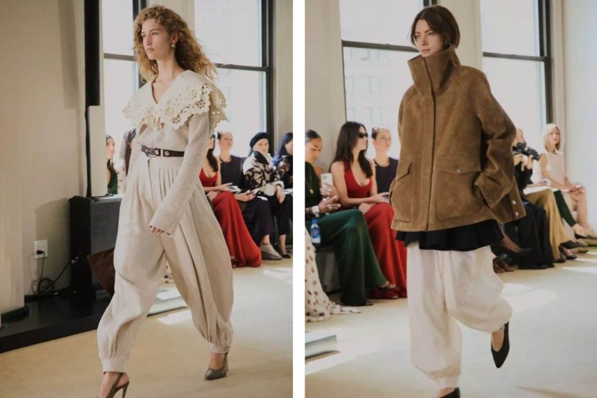 широкие женские брюки