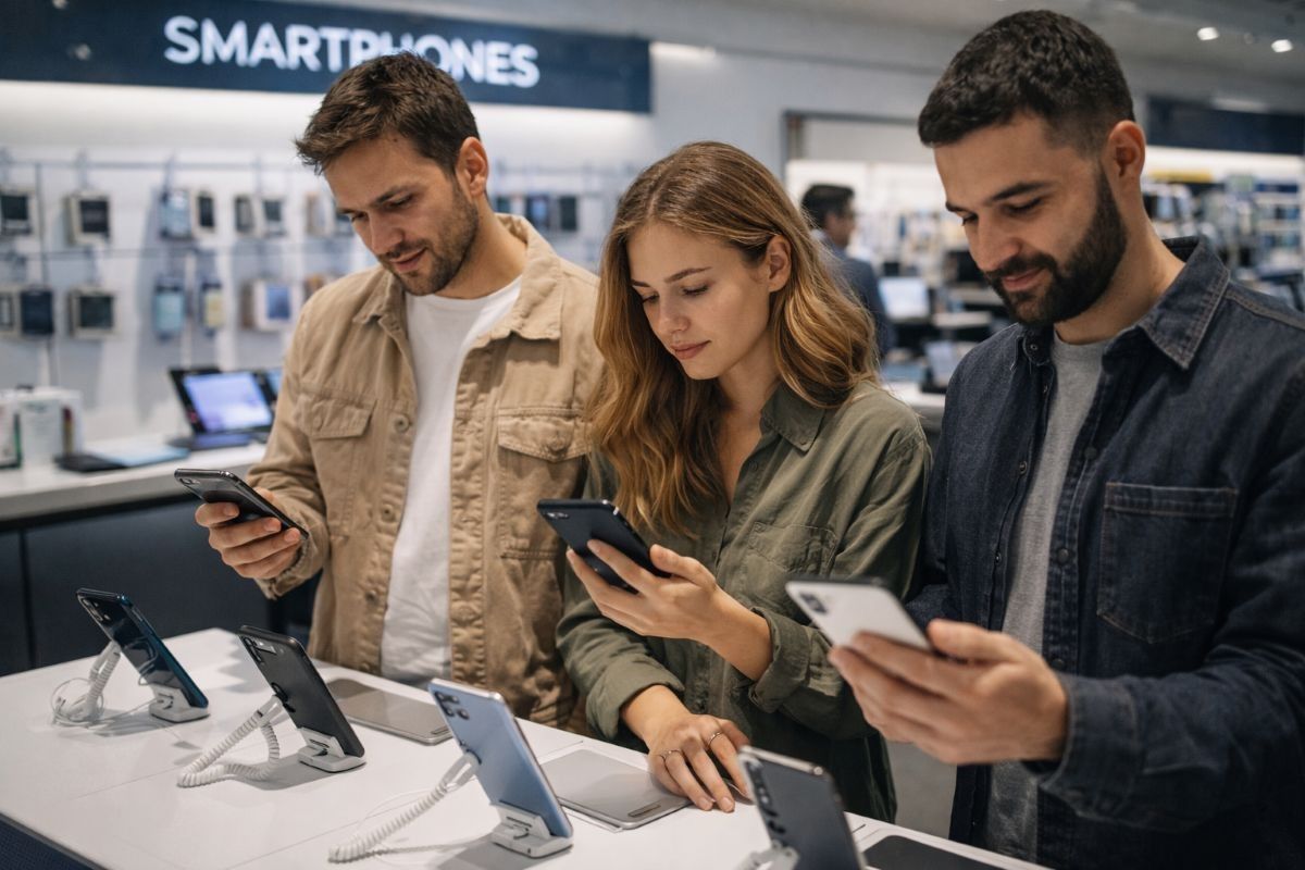 покупатели выбирают 