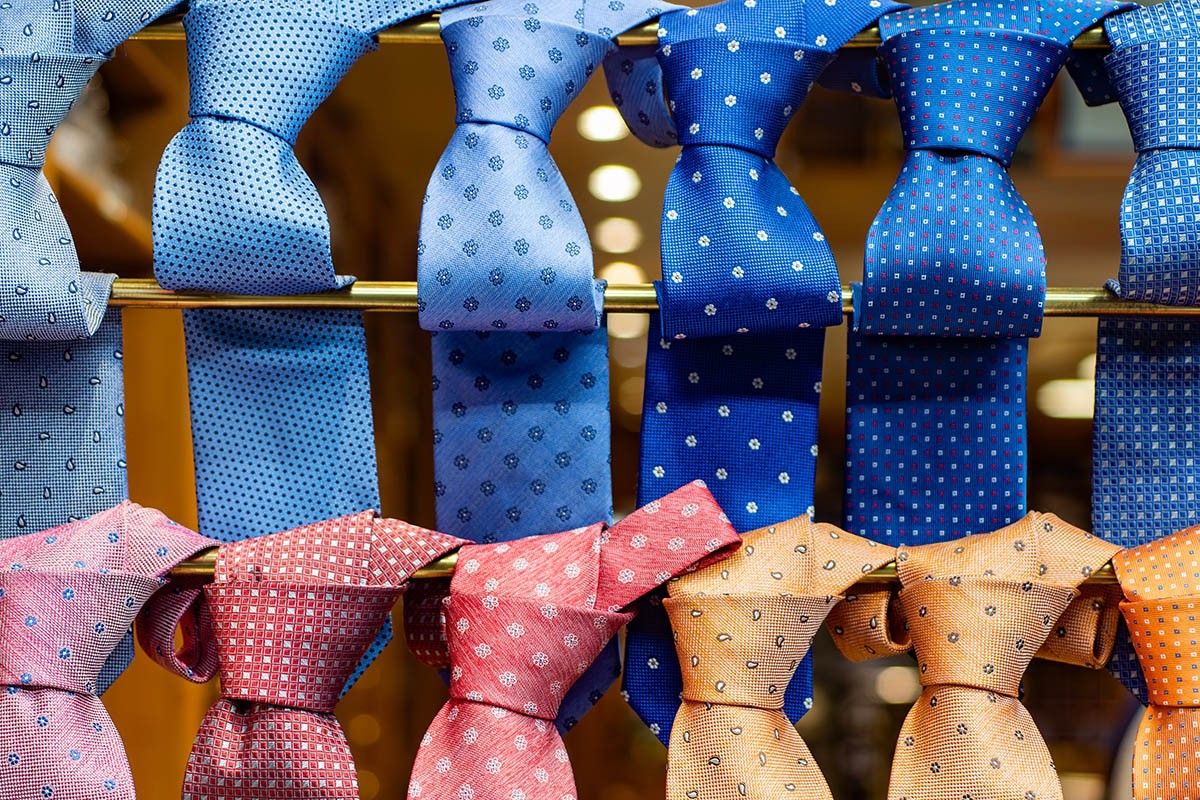 красивые галстуки