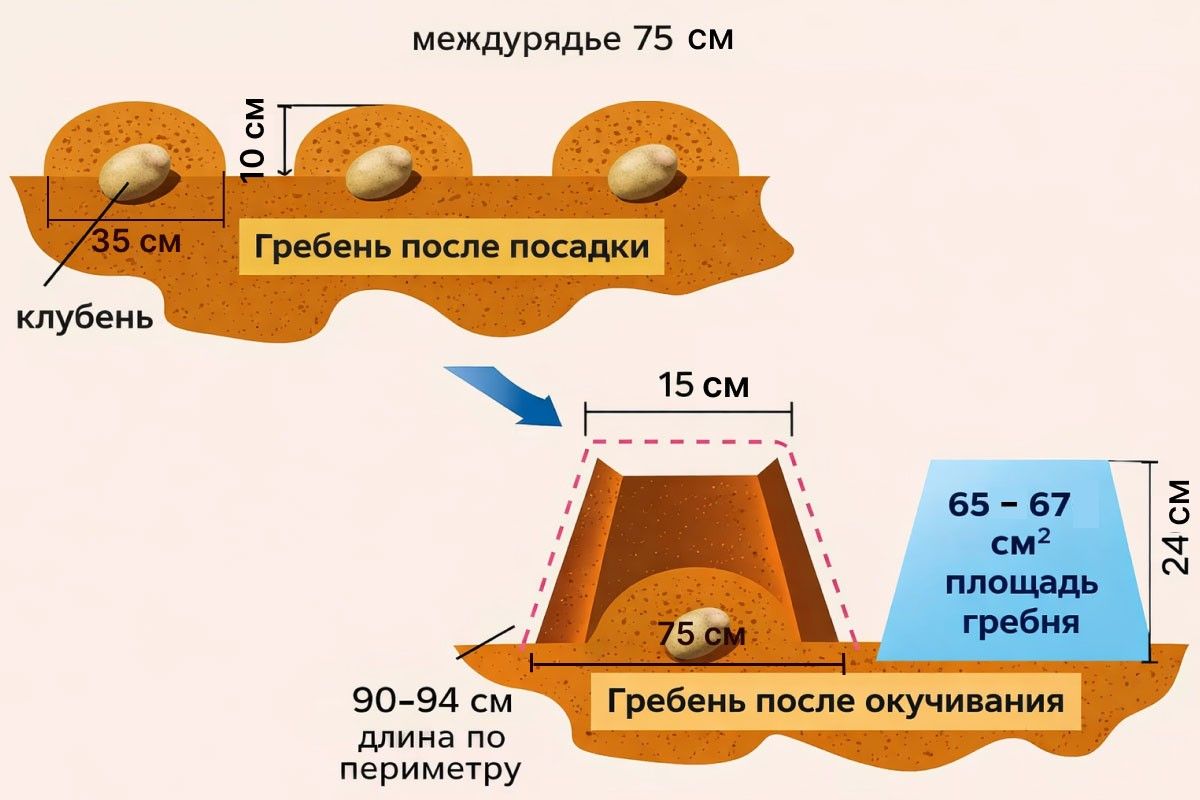 как сажать картошку весной