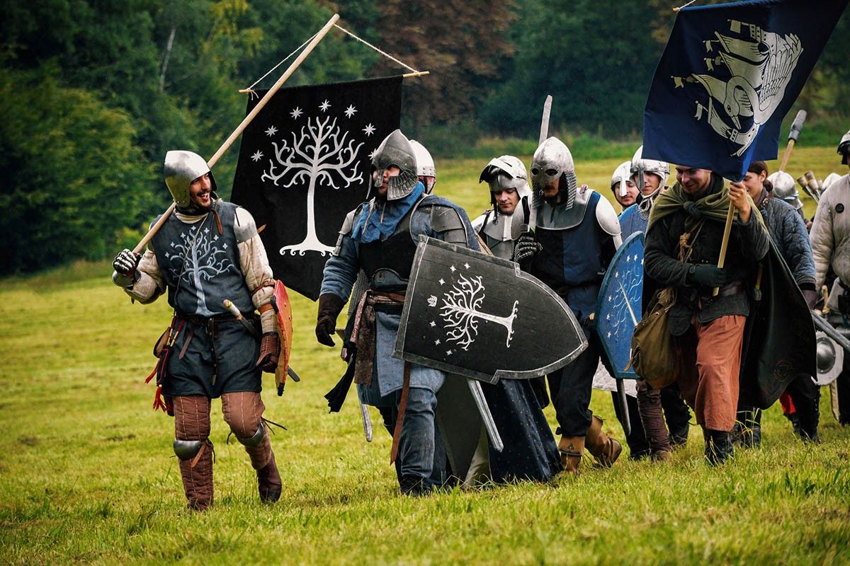 воины воюют