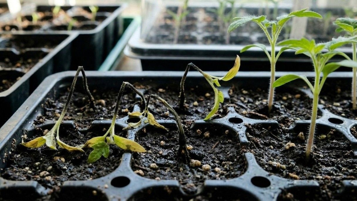 Черная ножка у рассады: как предотвратить, распознать и устранить