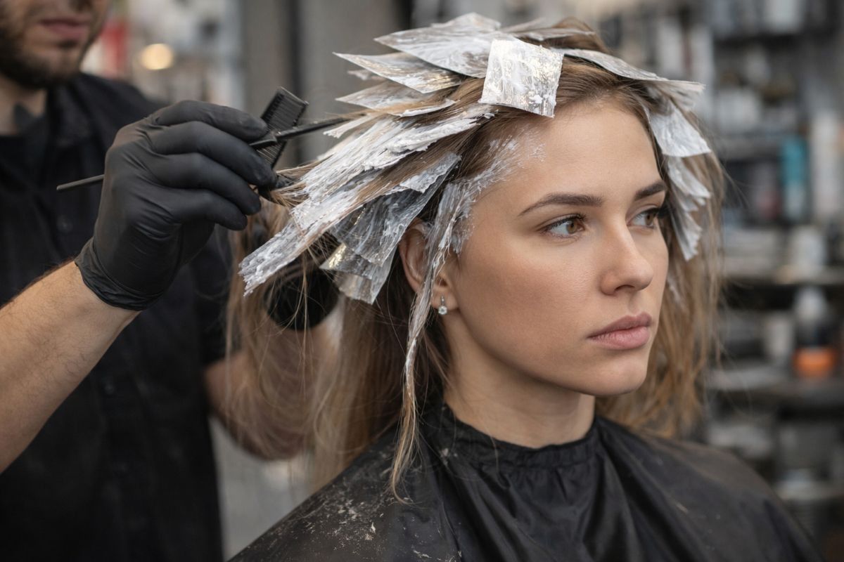 сложное мелирование