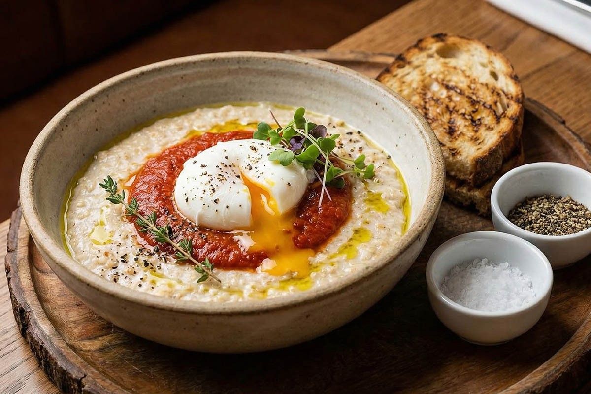 завтрак с овсянкой