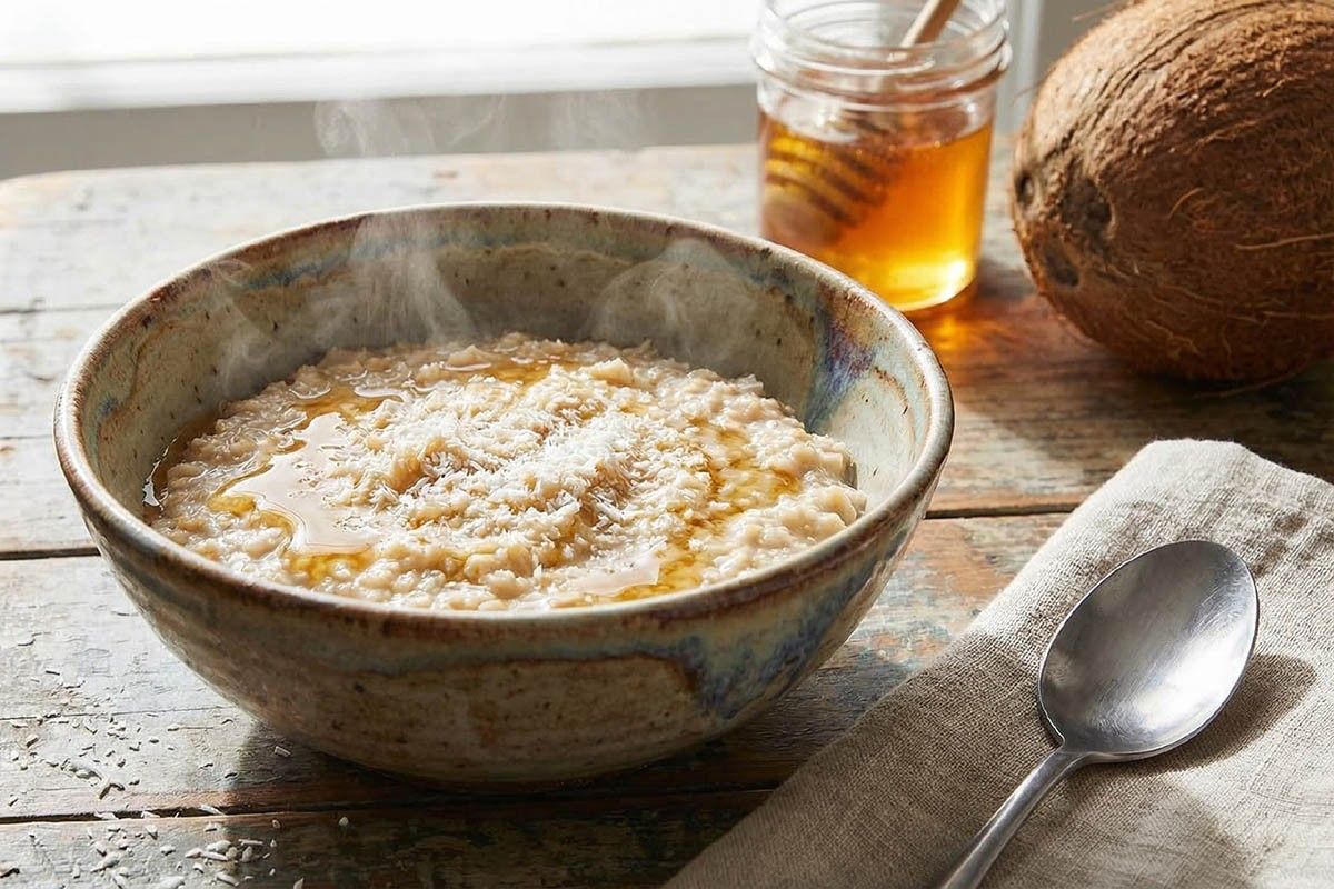 овсянка на кокосовом молоке