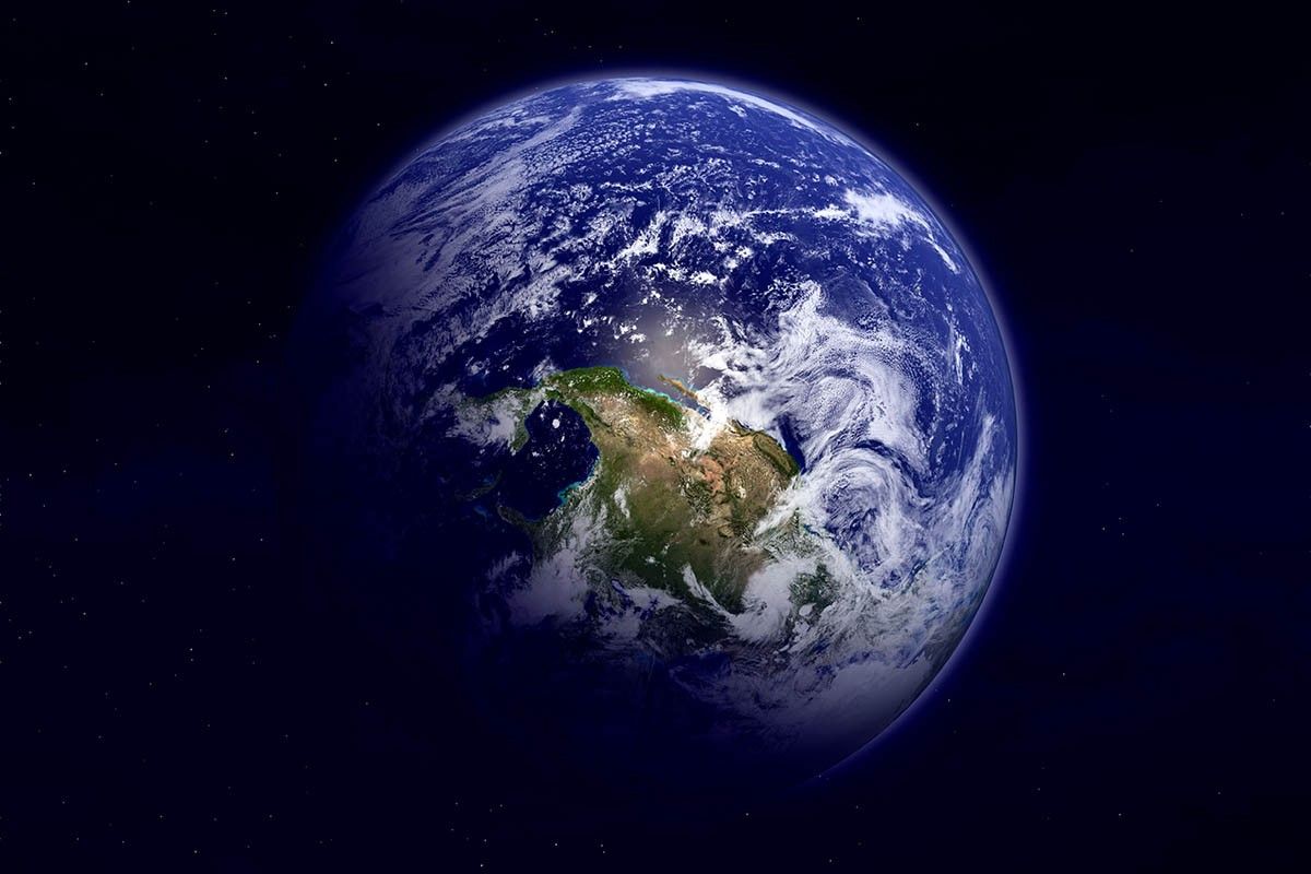 вид планеты земля