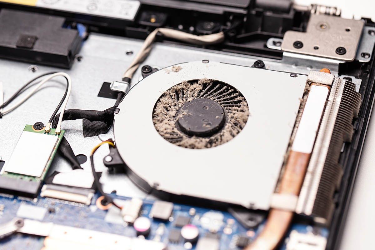 как почистить ноутбук