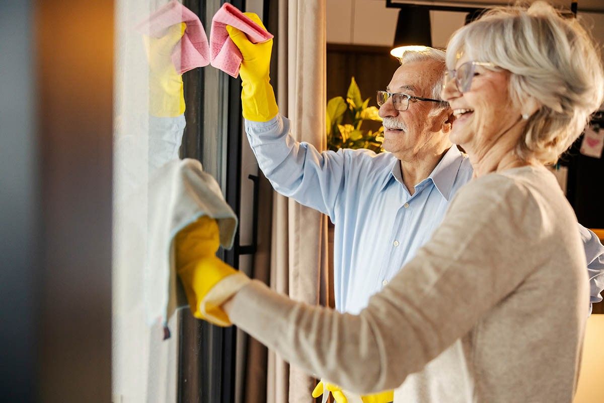 как мыть окна