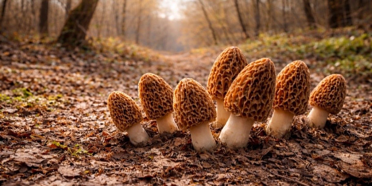 Весенние грибы: когда начинается сезон и где искать сморчки в Подмосковье