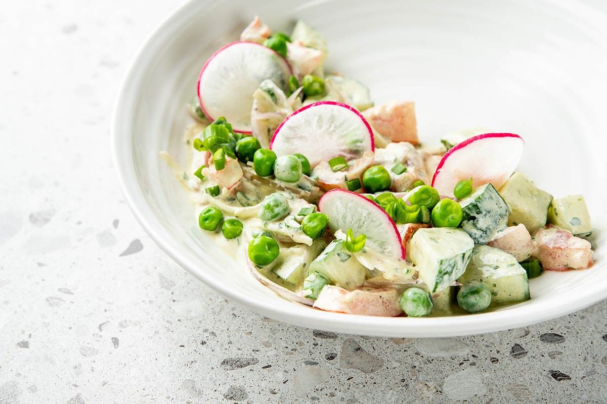 быстрый салат из редиса