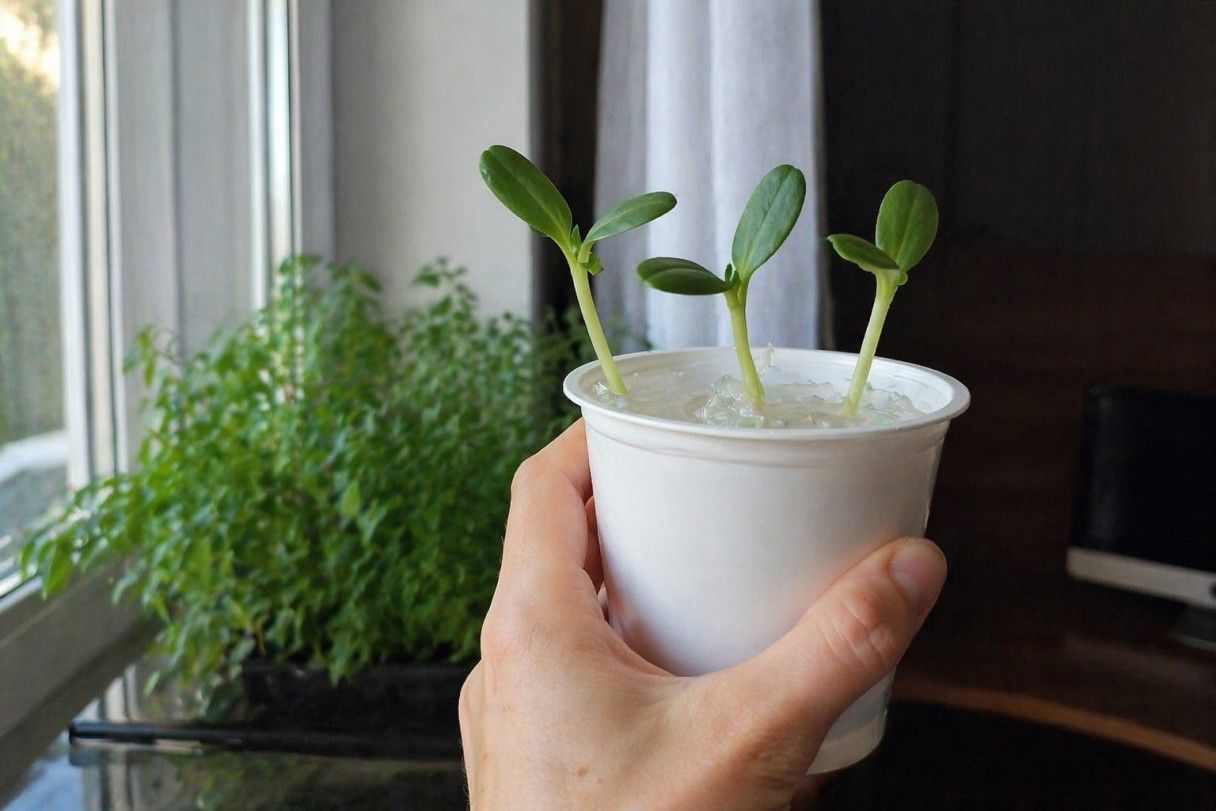 когда сажать кабачки на рассаду