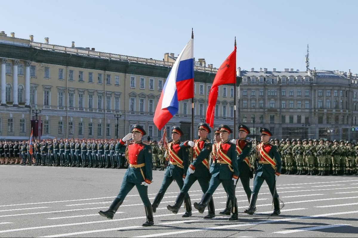 репетиции парада СПб 2026
