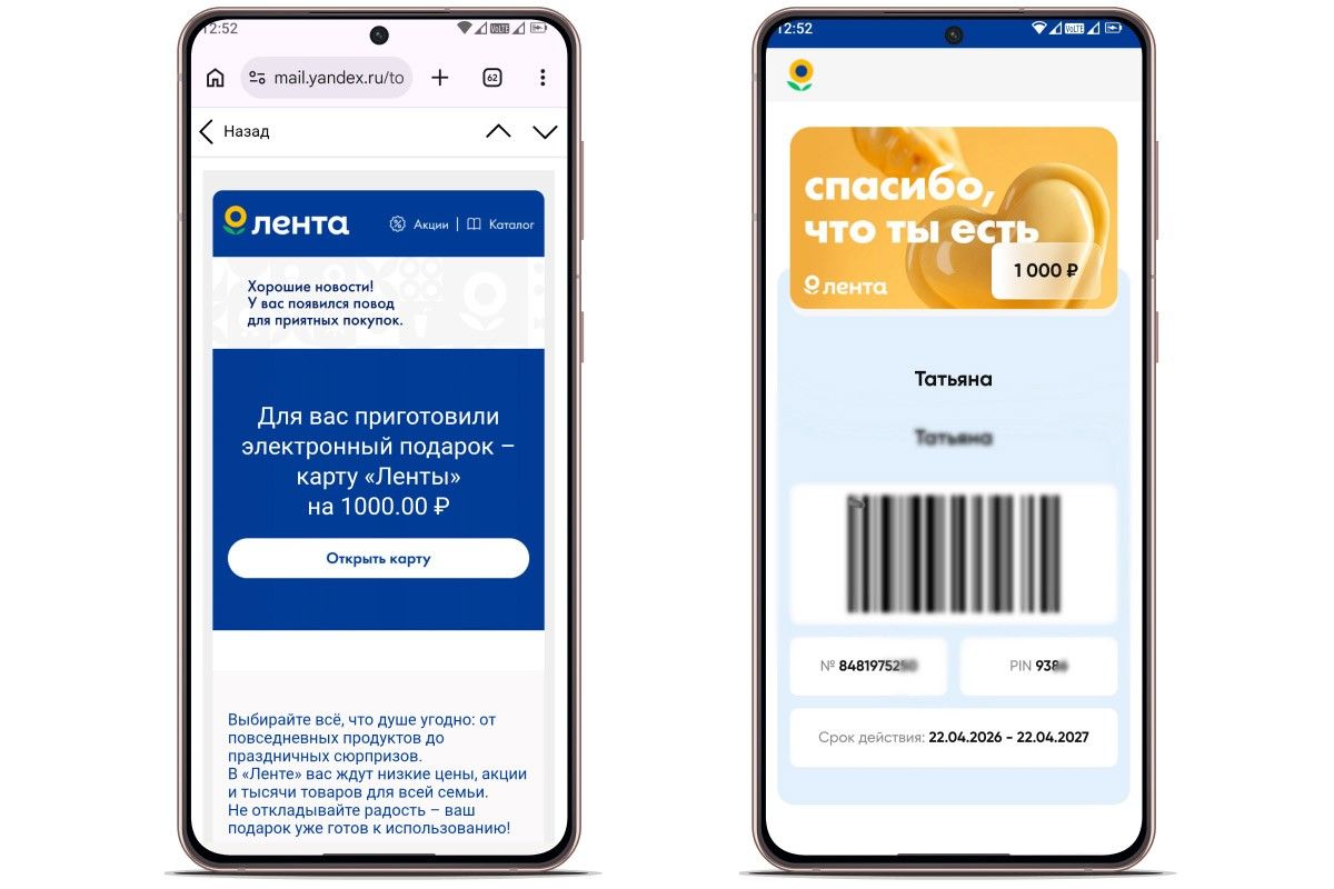 как выглядит электронная