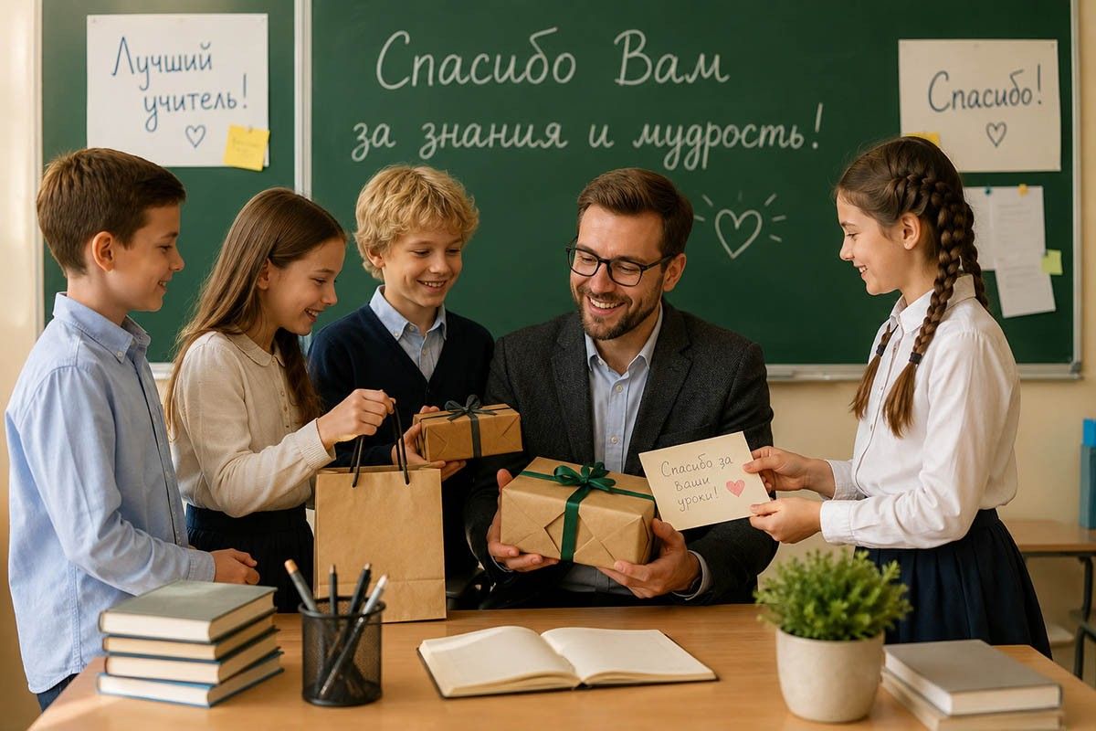 подарки учителю для дома и отдыха