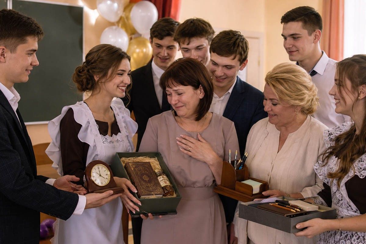 подарок учителю на выпускной 11 класса