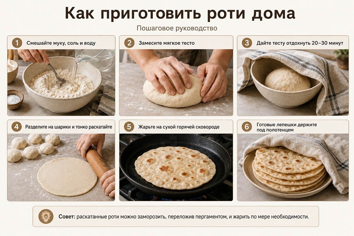 рецепты с роти