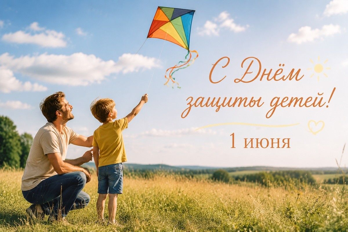 открытка на 1 июня