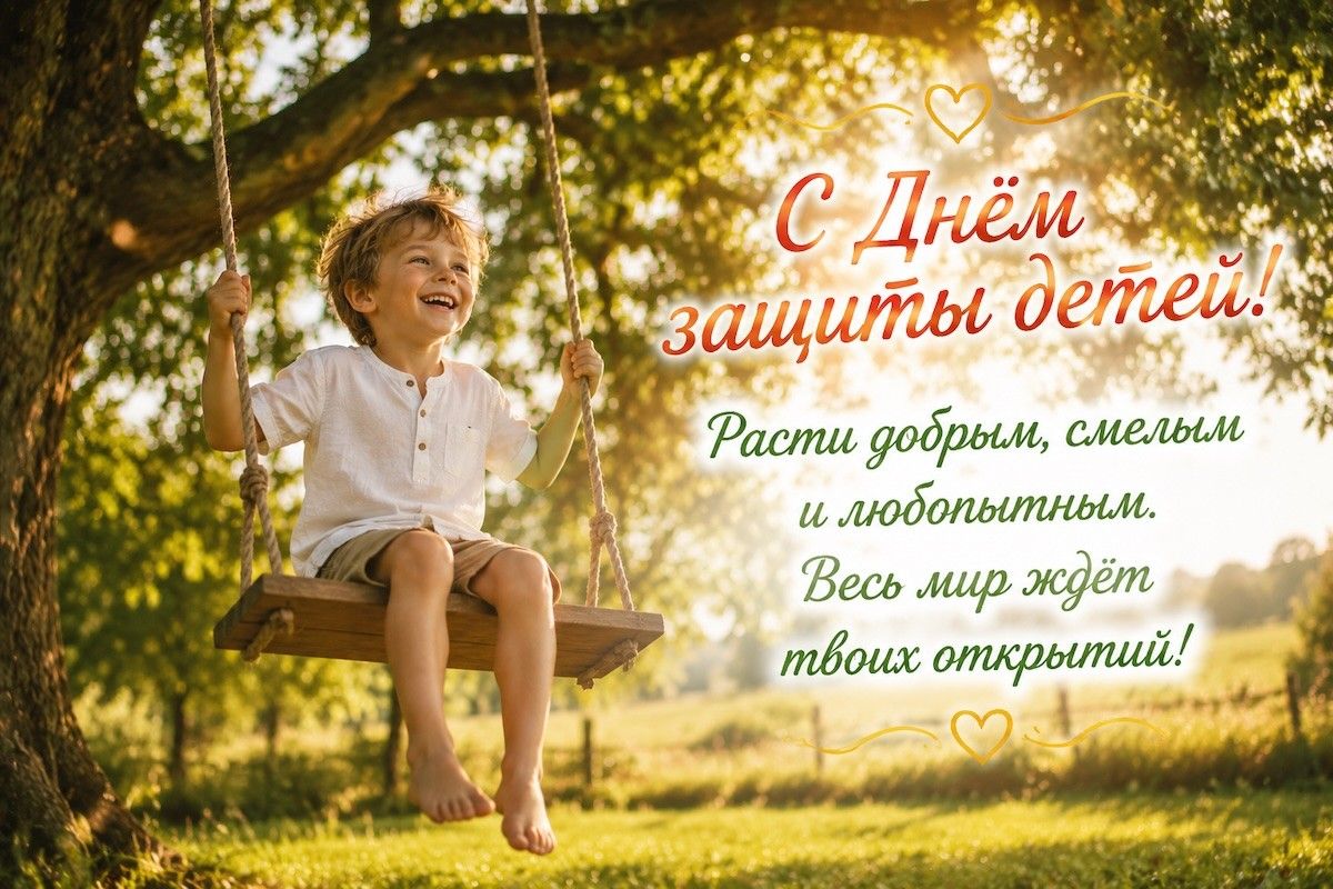открытки с днем защиты детей