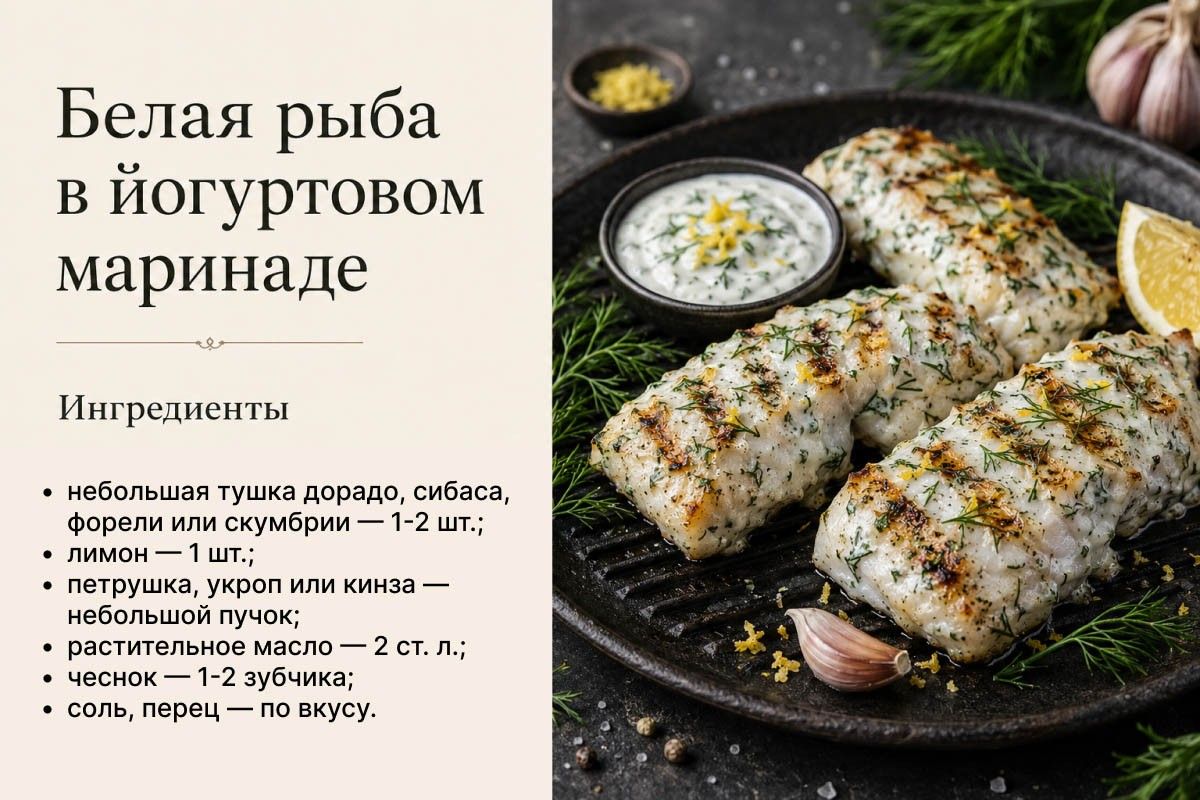 как приготовить рыбу гриль