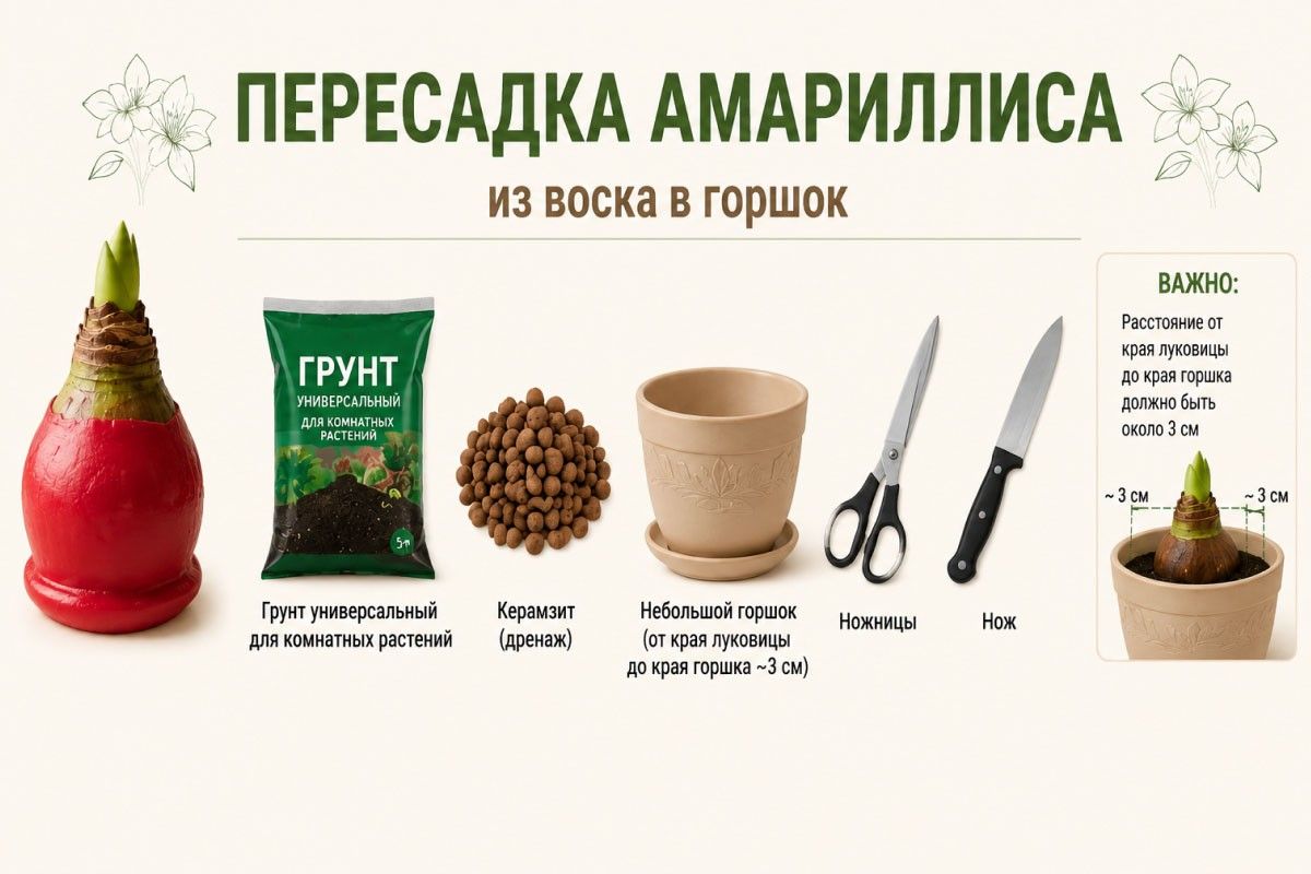 луковица амариллиса