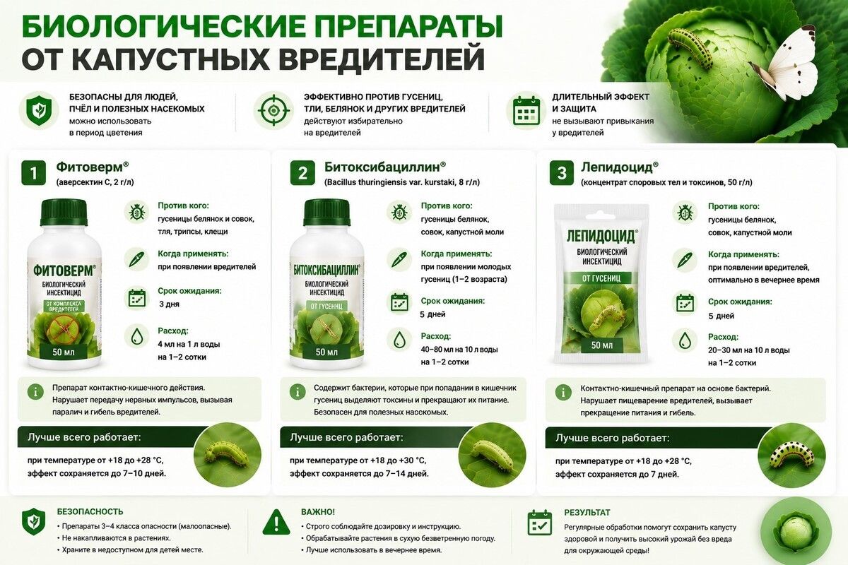 чем обработать капусту