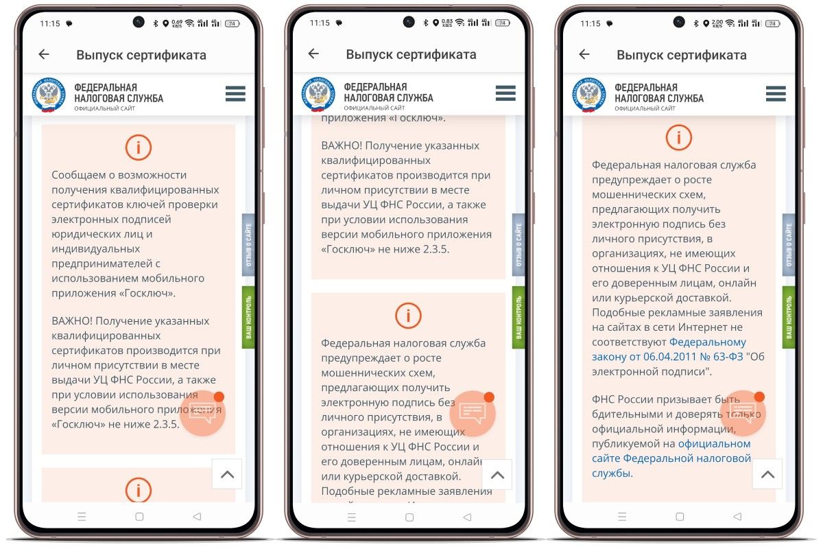 госключ приложение