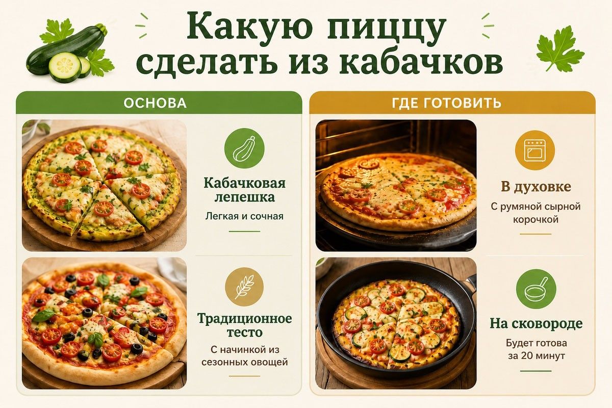 кабачки пицца