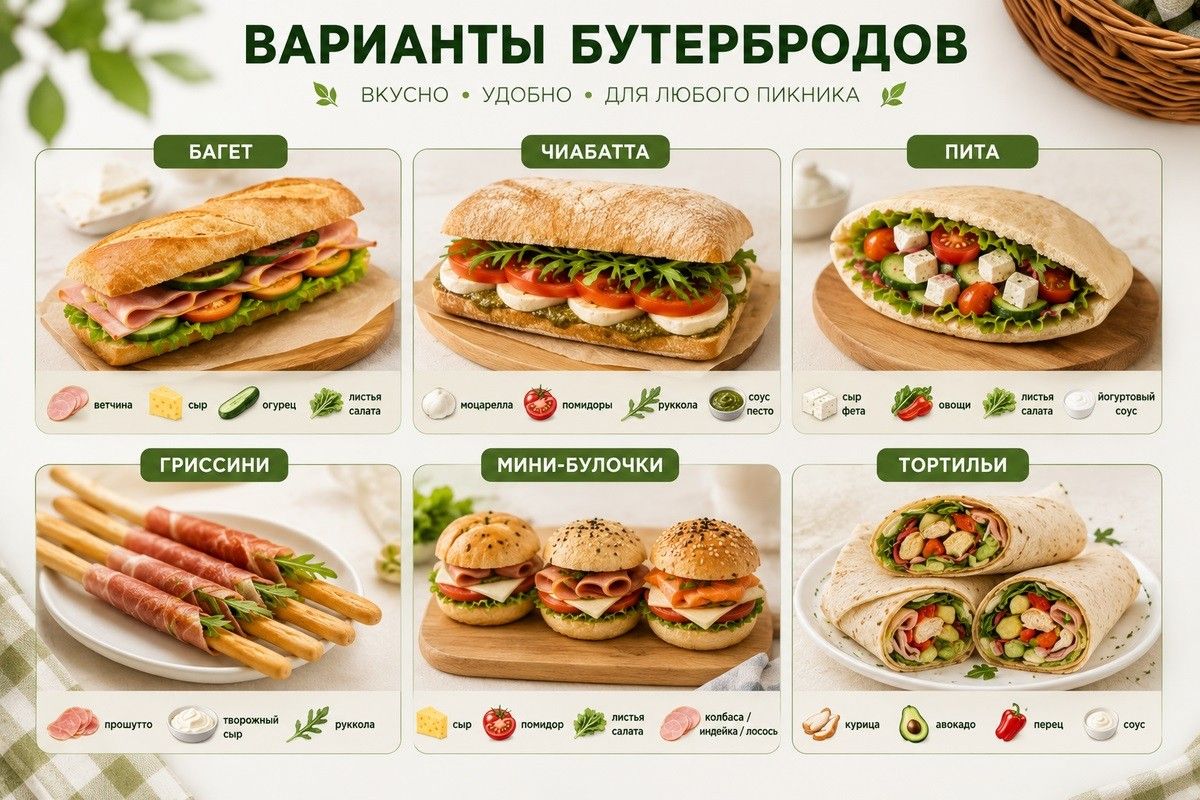 пикник на природе идеи