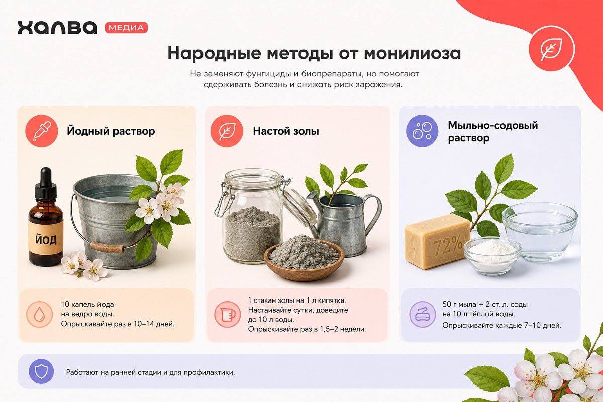 монилиоз как бороться