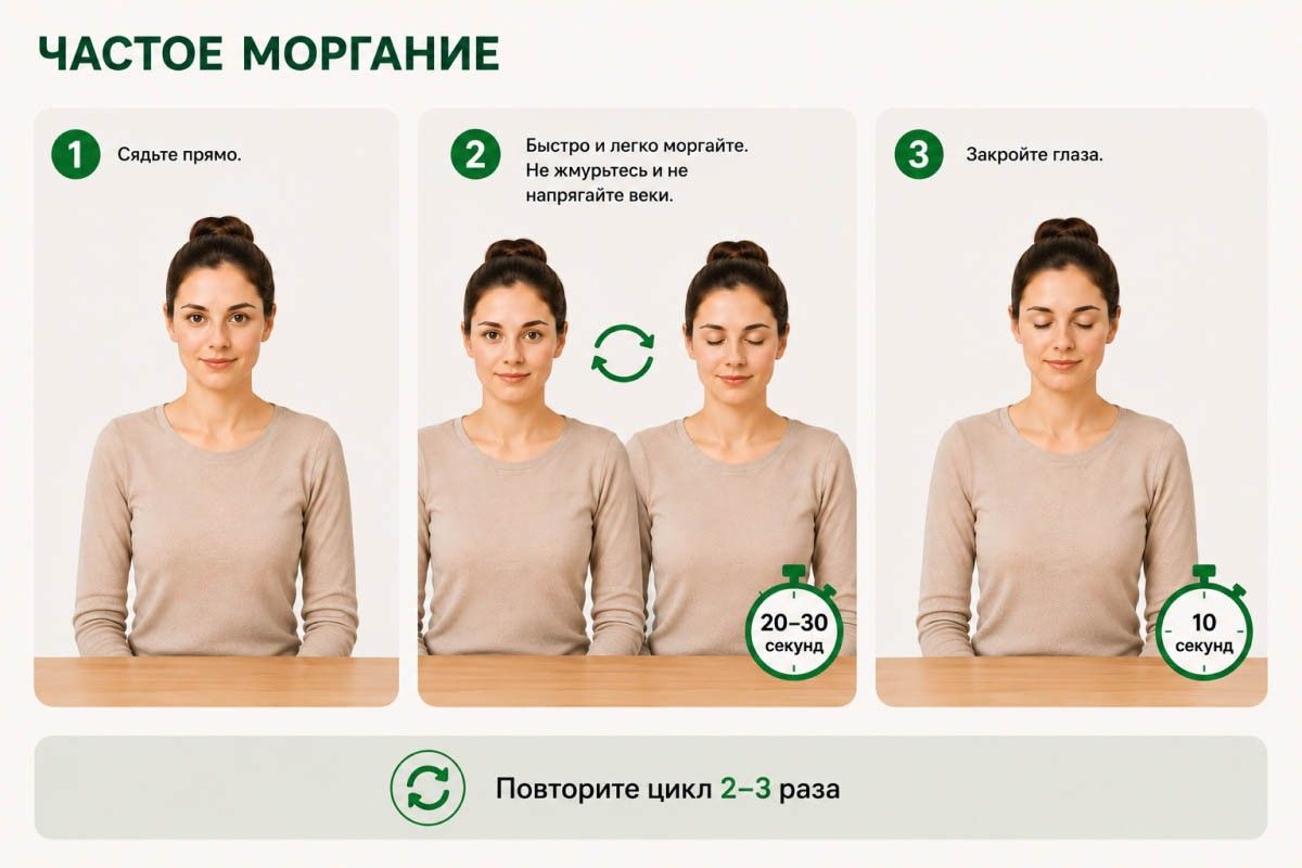 гимнастика для глаз