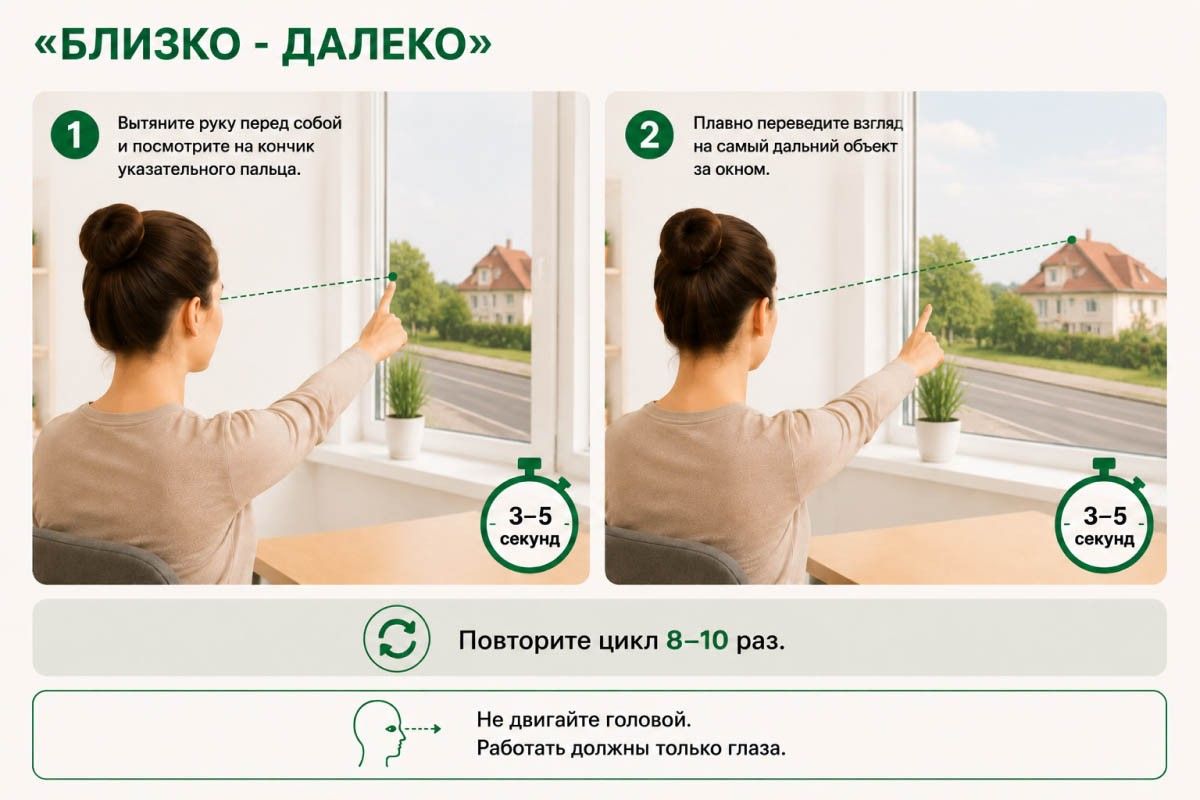 гимнастика для глаз