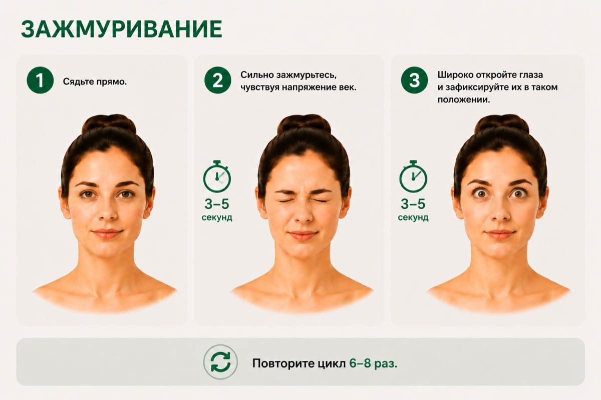 гимнастика для глаз