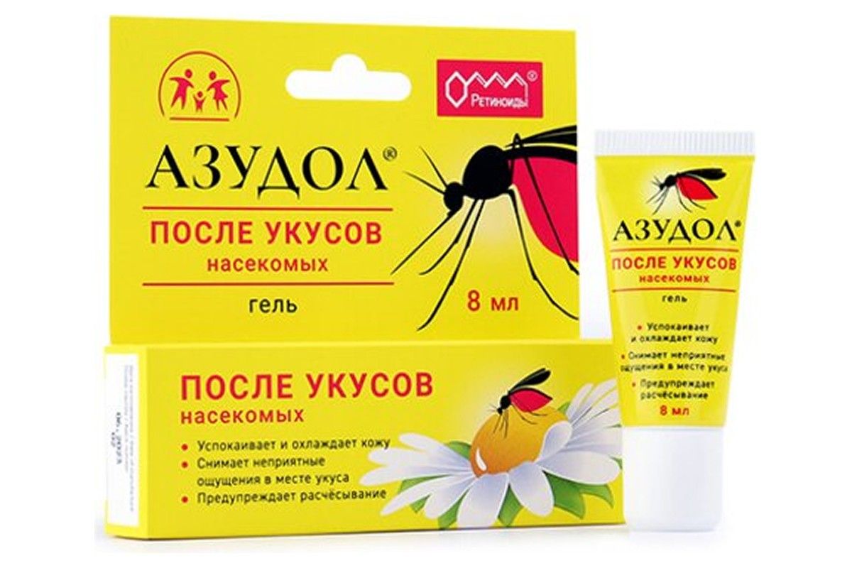 средства после укуса комаров