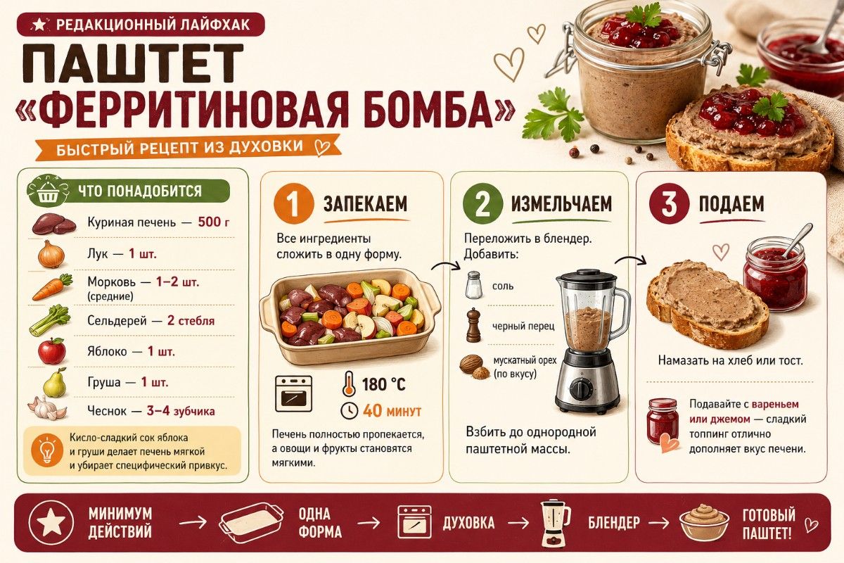 рецепт паштета из печени в духовке