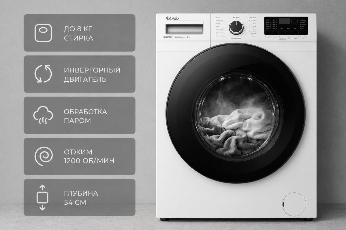 стиральная машинка Ardo
