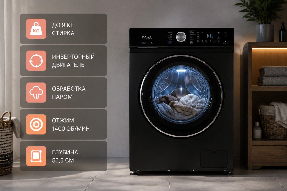 стиральная машинка DEXP