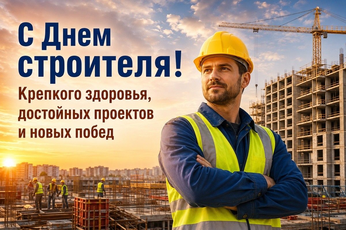 день строителя 2026