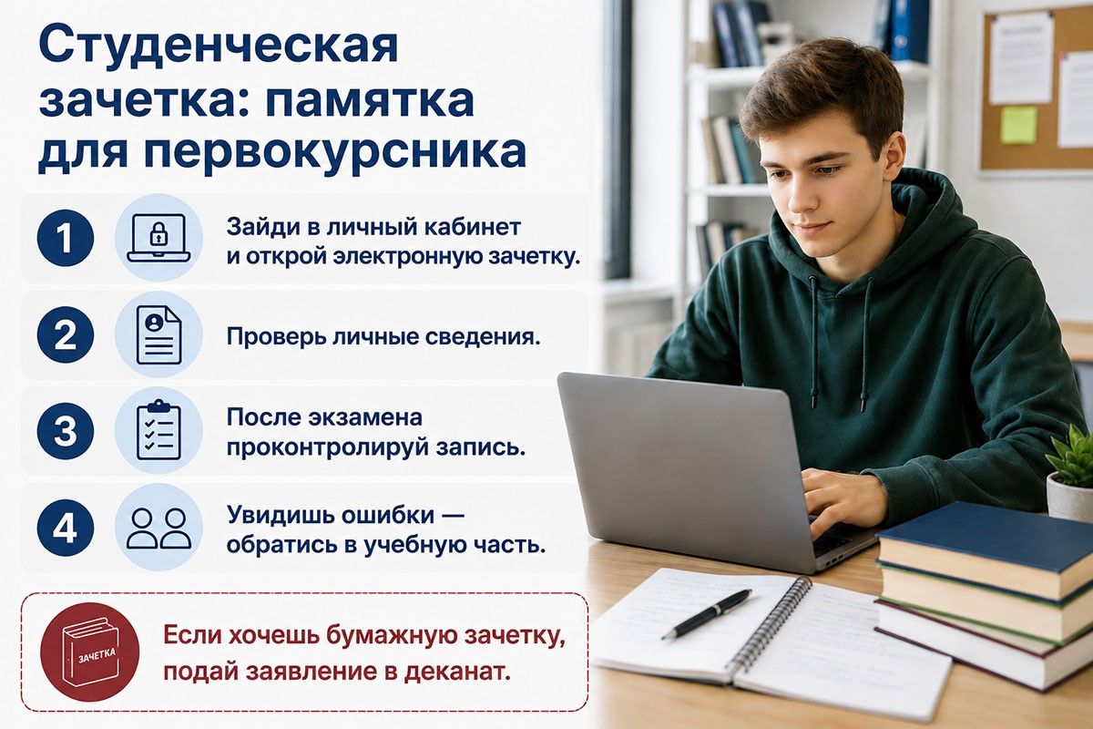 студенческая зачетка